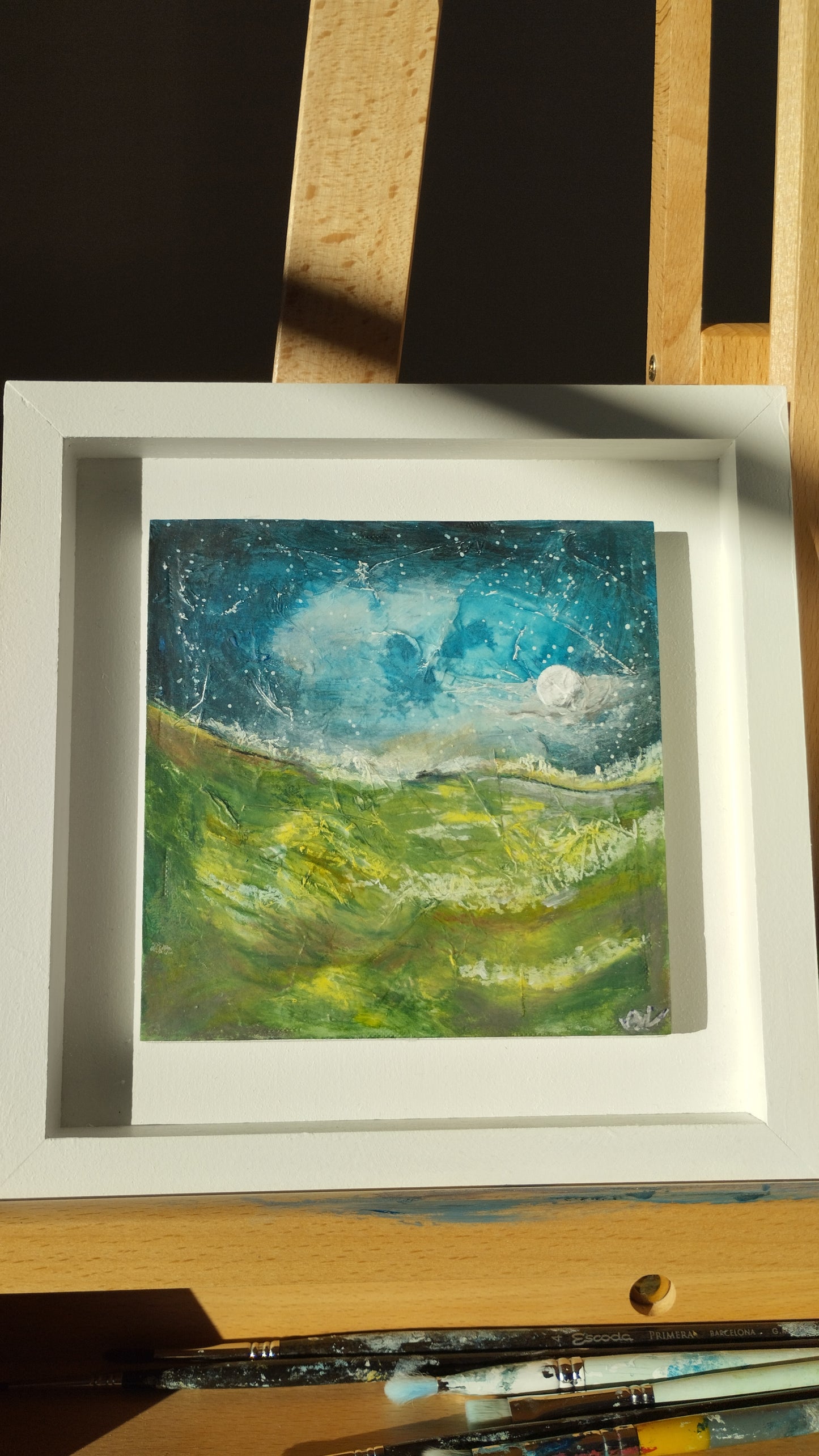 Starry Nights 1, Misty landscape