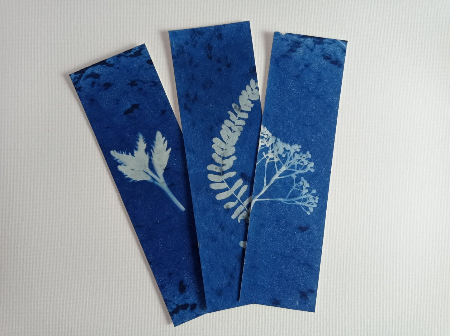 Marque pages Cyanotypes