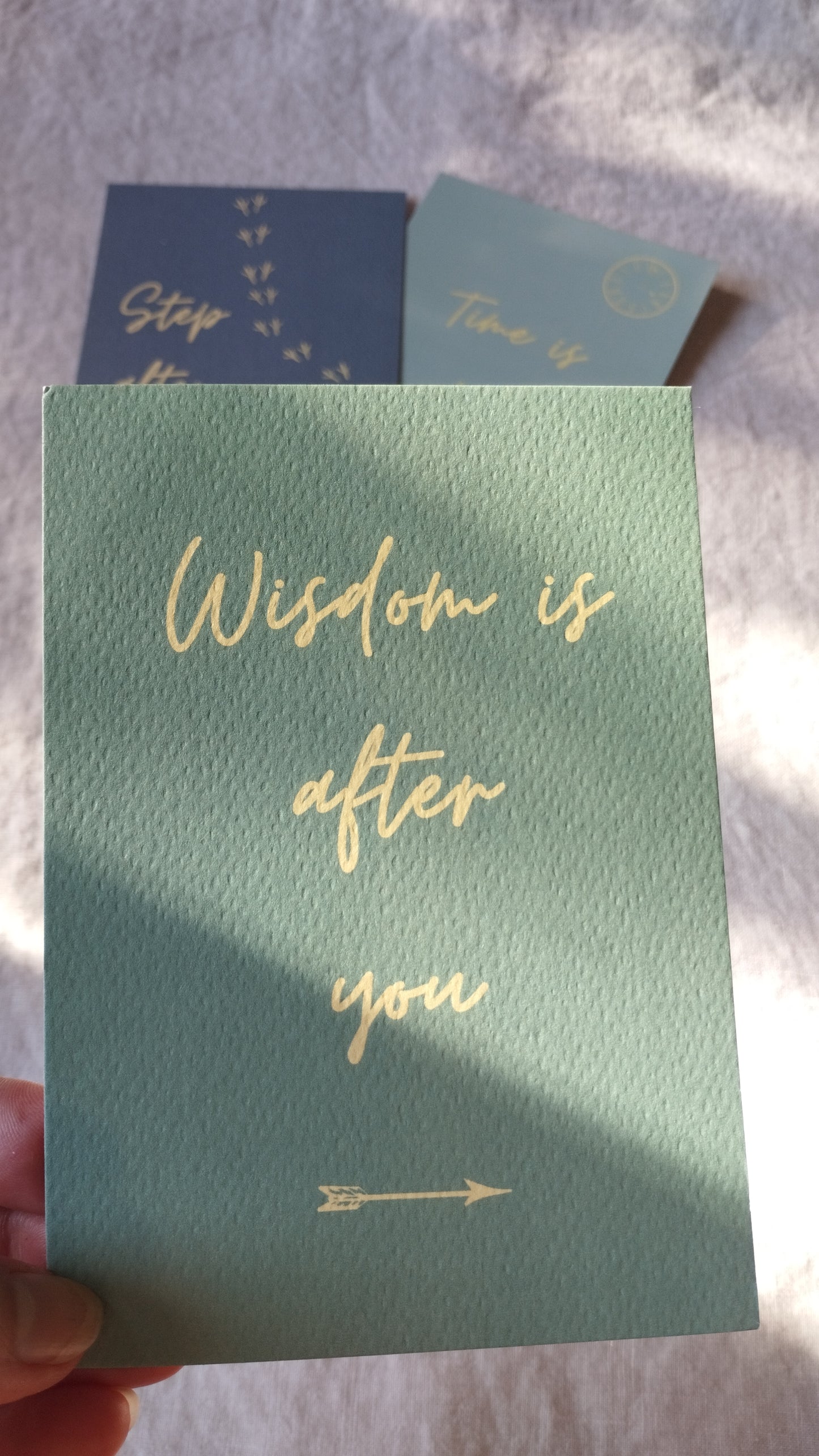 Wisdom is after you
