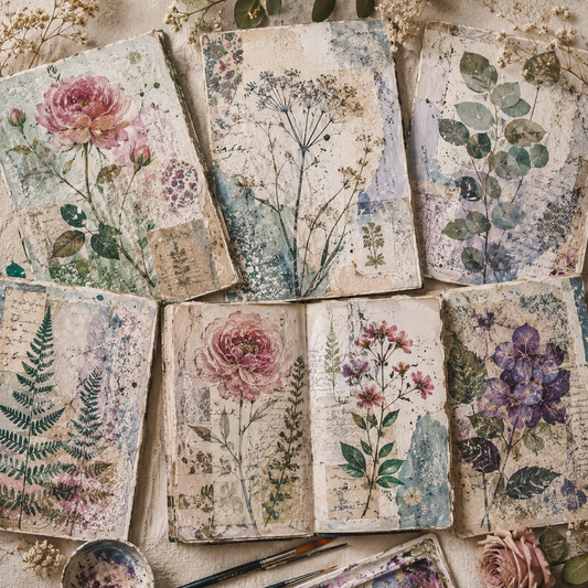 Atelier Mixed média Herbier botanique