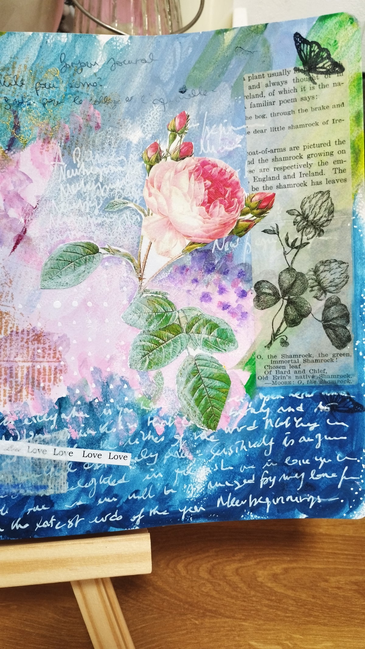 Atelier Mixed média Herbier botanique