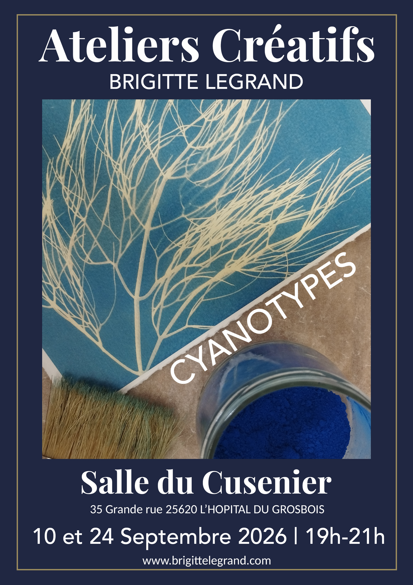Atelier Créatif Cyanotypes