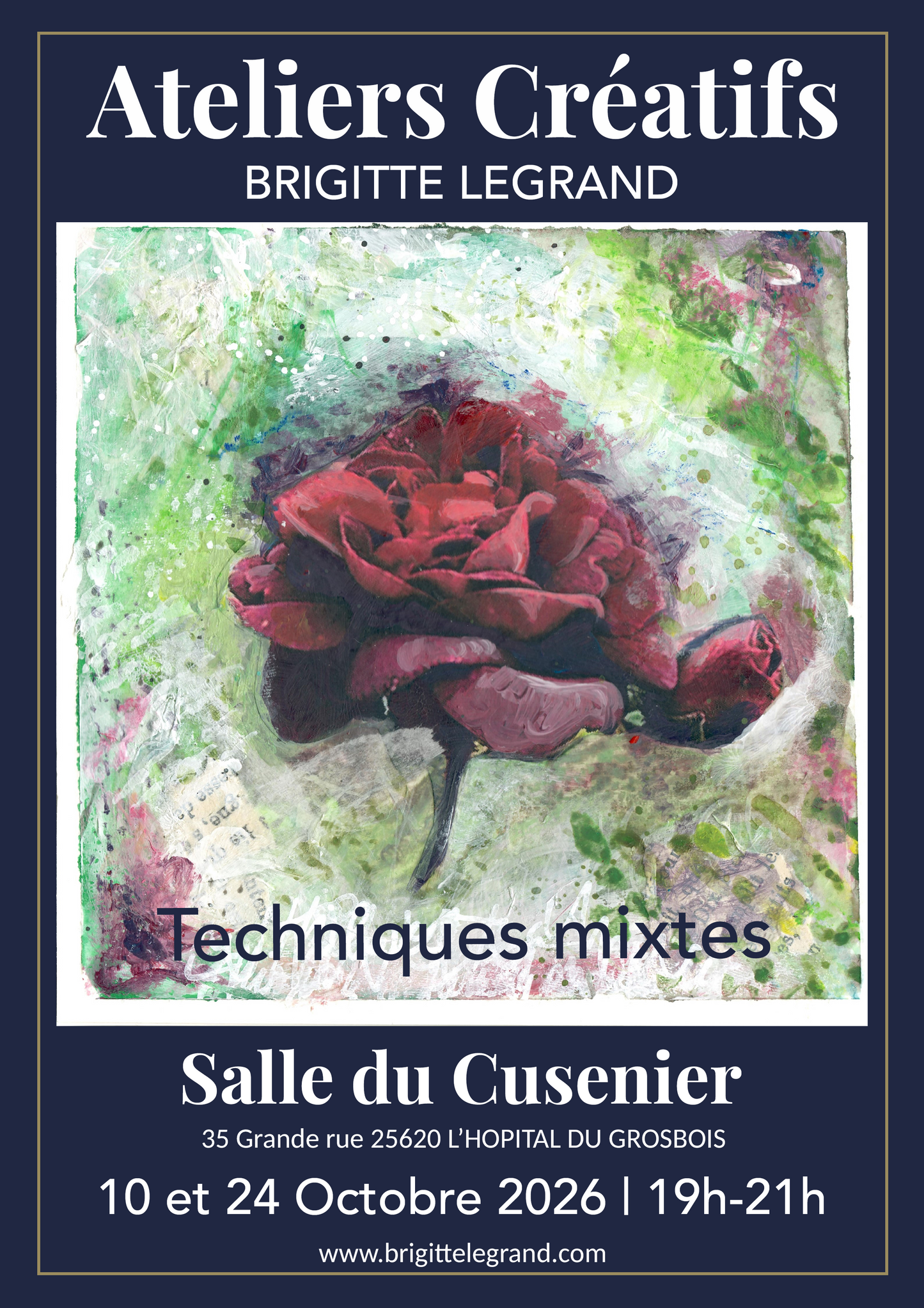 Atelier créatif techniques mixtes