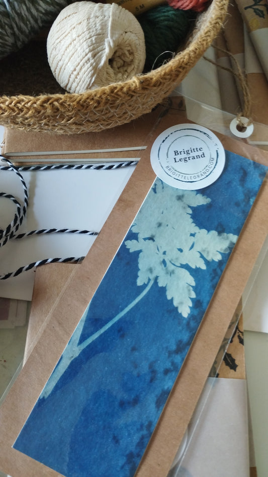 Marque pages Cyanotypes